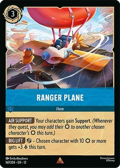 Ranger Plane Wilds Unknown Lorcana card