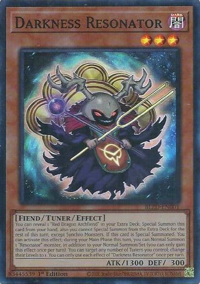 Darkness Resonator Blazing Dominion Yu-Gi-Oh! card