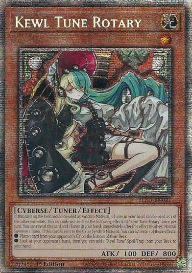 Kewl Tune Rotary Starlight Rare Blazing Dominion Yu-Gi-Oh! card