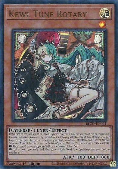 Kewl Tune Rotary Blazing Dominion Yu-Gi-Oh! card