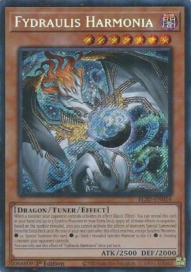 Fydraulis Harmonia Blazing Dominion Yu-Gi-Oh! card