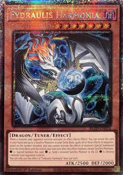 Fydraulis Harmonia Starlight Rare Blazing Dominion Yu-Gi-Oh! card