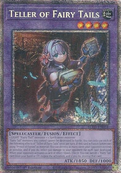 Teller of Fairy Tails Starlight Rare Blazing Dominion Yu-Gi-Oh! card