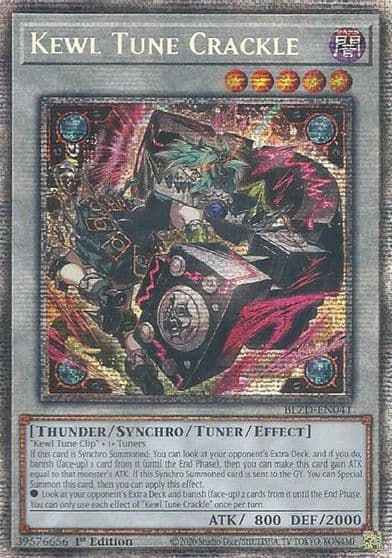 Kewl Tune Crackle Starlight Rare Blazing Dominion Yu-Gi-Oh! card