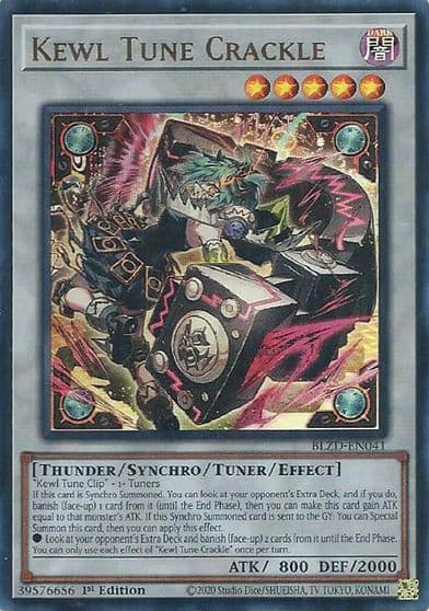 Kewl Tune Crackle Blazing Dominion Yu-Gi-Oh! card
