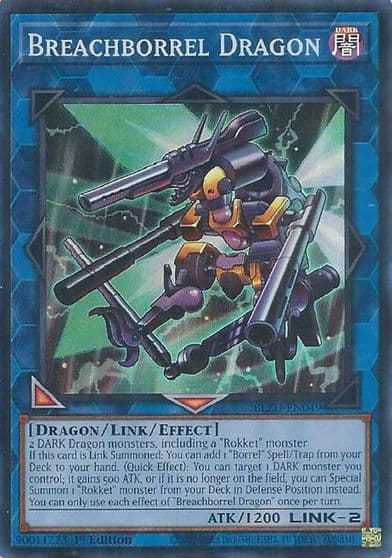 Breachborrel Dragon Blazing Dominion Yu-Gi-Oh! card