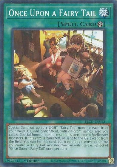 Once Upon a Fairy Tail Blazing Dominion Yu-Gi-Oh! card