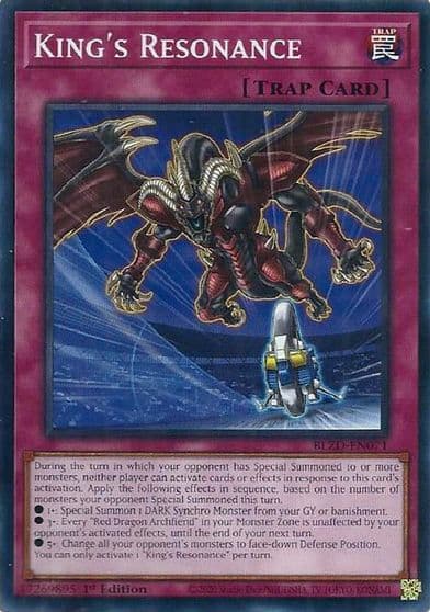 Kings Resonance Blazing Dominion Yu-Gi-Oh! card