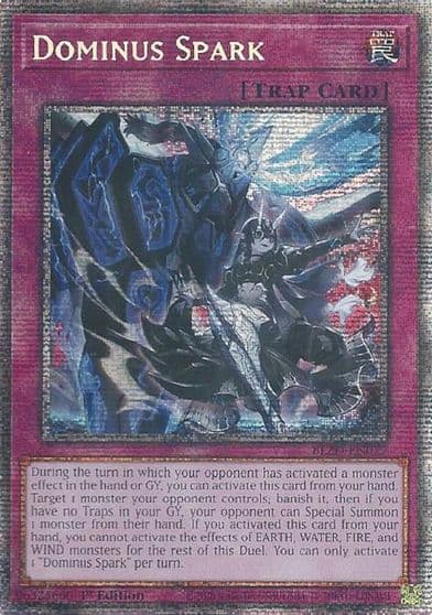 Dominus Spark Starlight Rare Blazing Dominion Yu-Gi-Oh! card