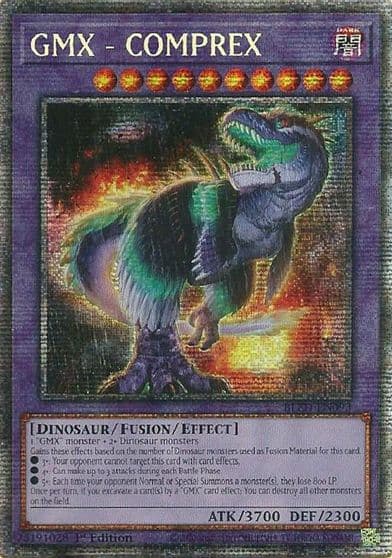 GMX COMPREX Starlight Rare Blazing Dominion Yu-Gi-Oh! card