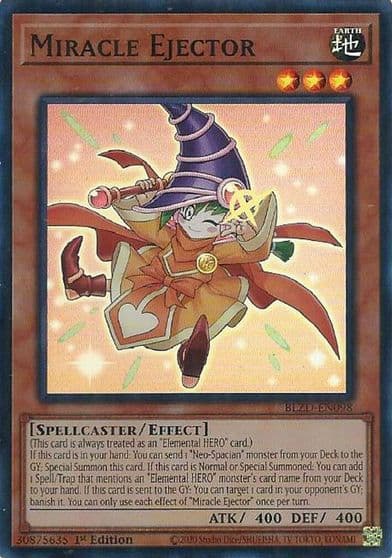 Miracle Ejector Blazing Dominion Yu-Gi-Oh! card