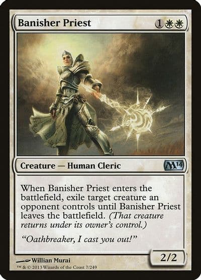 Banisher Priest Magic 2014 (M14) Magic card