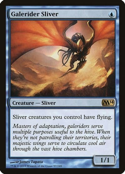 Galerider Sliver Magic 2014 (M14) Magic card