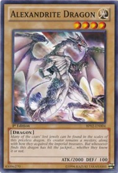 Alexandrite Dragon Battle Pack 2: War of the Giants Yu-Gi-Oh! card