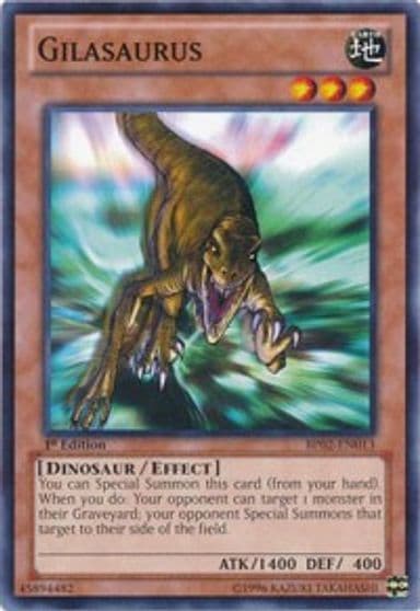 Gilasaurus Battle Pack 2: War of the Giants Yu-Gi-Oh! card