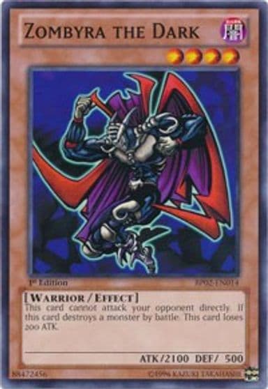 Zombyra the Dark Battle Pack 2: War of the Giants Yu-Gi-Oh! card