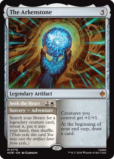 The Arkenstone The Hobbit Magic card