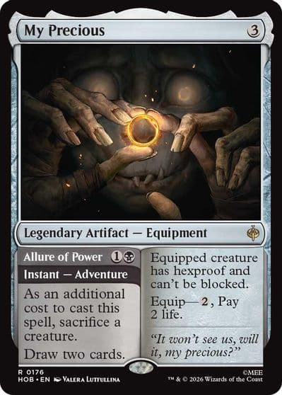 My Precious The Hobbit Magic card
