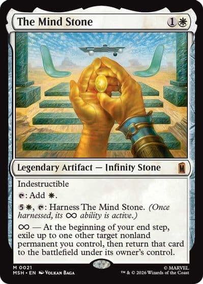 The Mind Stone Marvel Super Heroes Magic card
