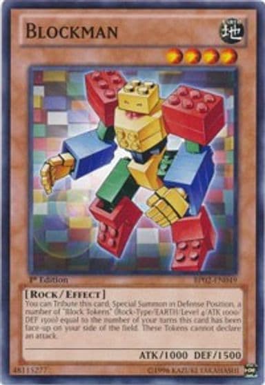 Blockman Battle Pack 2: War of the Giants Yu-Gi-Oh! card