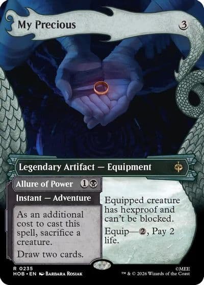 My Precious Showcase The Hobbit Magic card