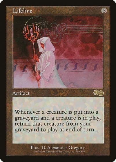 Lifeline Urza's Saga Magic card