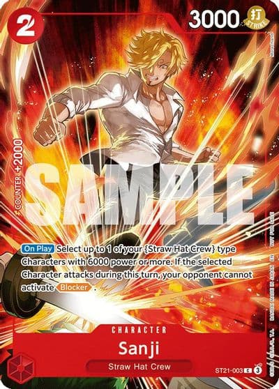Sanji Welcome Pack 2026 Vol1 One Piece Promotion Cards One Piece card