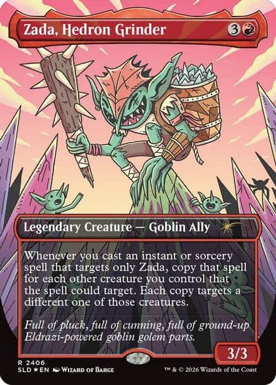 Zada Hedron Grinder Secret Lair Drop Series Magic card