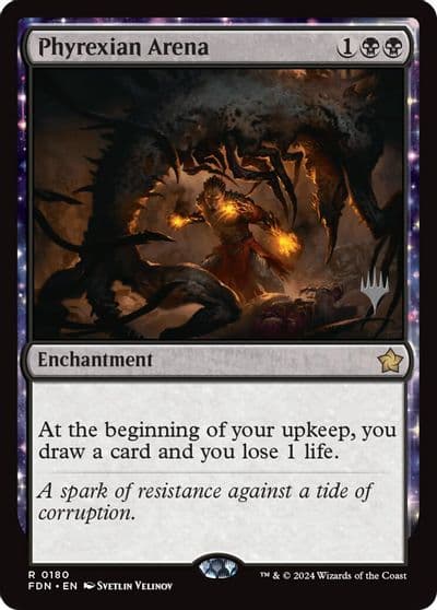 Phyrexian Arena Promo Pack: Secrets of Strixhaven Magic card