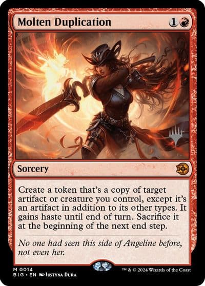 Molten Duplication Promo Pack: Secrets of Strixhaven Magic card