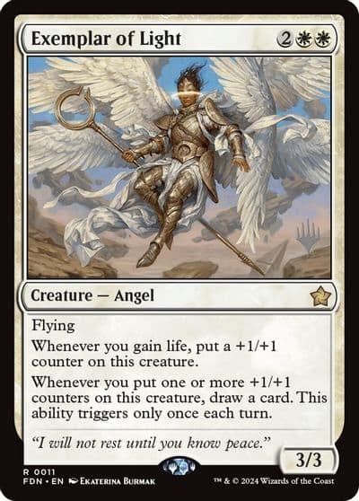 Exemplar of Light Promo Pack: Secrets of Strixhaven Magic card