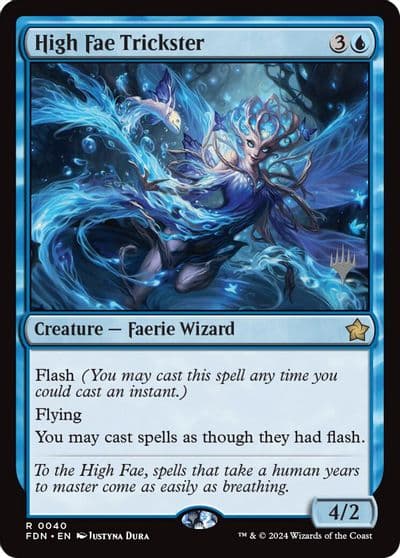 High Fae Trickster Promo Pack: Secrets of Strixhaven Magic card