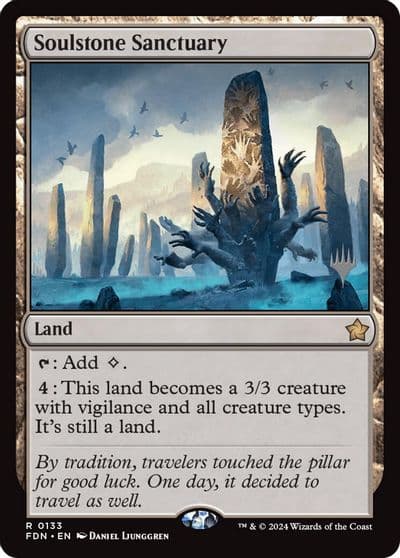 Soulstone Sanctuary Promo Pack: Secrets of Strixhaven Magic card