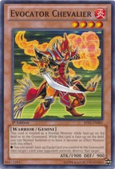 Evocator Chevalier Battle Pack 2: War of the Giants Yu-Gi-Oh! card