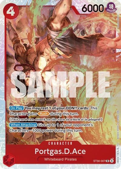 PortgasDAce 007 Starter Deck EX: Luffy & Ace One Piece card