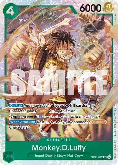 MonkeyDLuffy Starter Deck EX: Luffy & Ace One Piece card