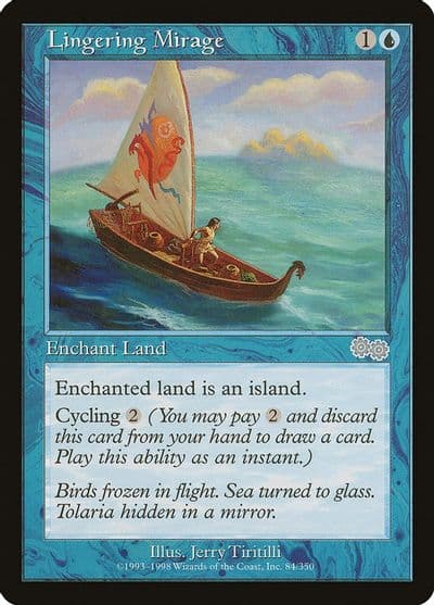 Lingering Mirage Urza's Saga Magic card