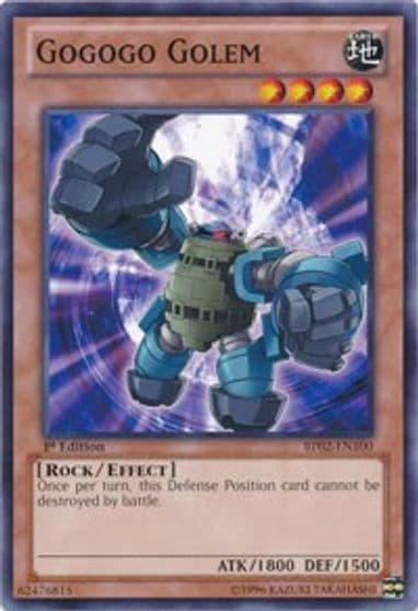 Gogogo Golem Battle Pack 2: War of the Giants Yu-Gi-Oh! card