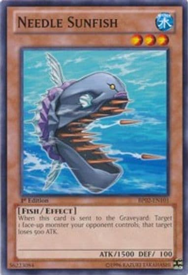 Needle Sunfish Battle Pack 2: War of the Giants Yu-Gi-Oh! card