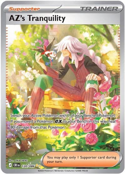 AZ's Tranquility ME04: Chaos Rising Pokemon card