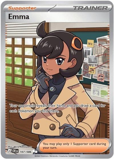 Emma ME04: Chaos Rising Pokemon card