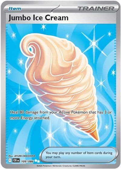 Jumbo Ice Cream ME04: Chaos Rising Pokemon card