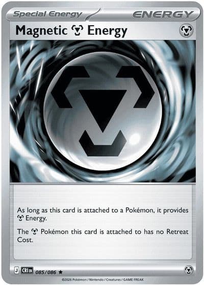 Magnetic Metal Energy ME04: Chaos Rising Pokemon card