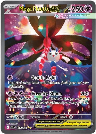 Mega Floette ex ME04: Chaos Rising Pokemon card