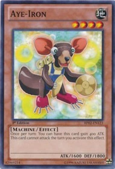 Aye Iron Battle Pack 2: War of the Giants Yu-Gi-Oh! card