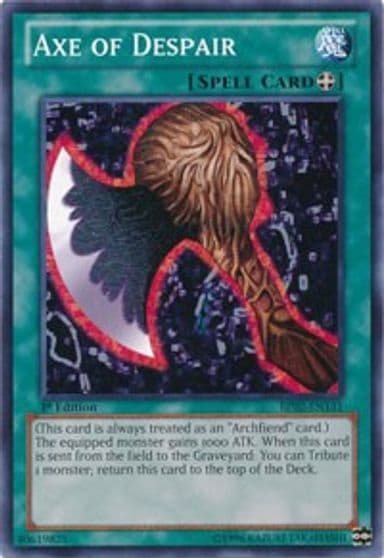 Axe of Despair Battle Pack 2: War of the Giants Yu-Gi-Oh! card