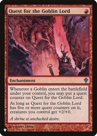 Quest for the Goblin Lord The List Reprints Magic card
