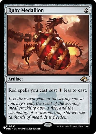 Ruby Medallion The List Reprints Magic card