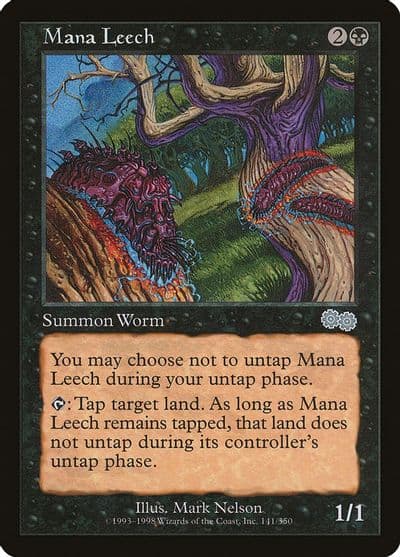Mana Leech Urza's Saga Magic card