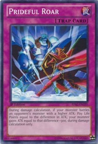 Prideful Roar Battle Pack 2: War of the Giants Yu-Gi-Oh! card